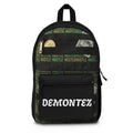 Hustle Money Personalized Backpack – 'DEMONTEZ' Printed Casual Daypack