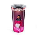 20oz Pink Cloud Portrait Tumbler — 'Last Year' Graphic Travel Cup