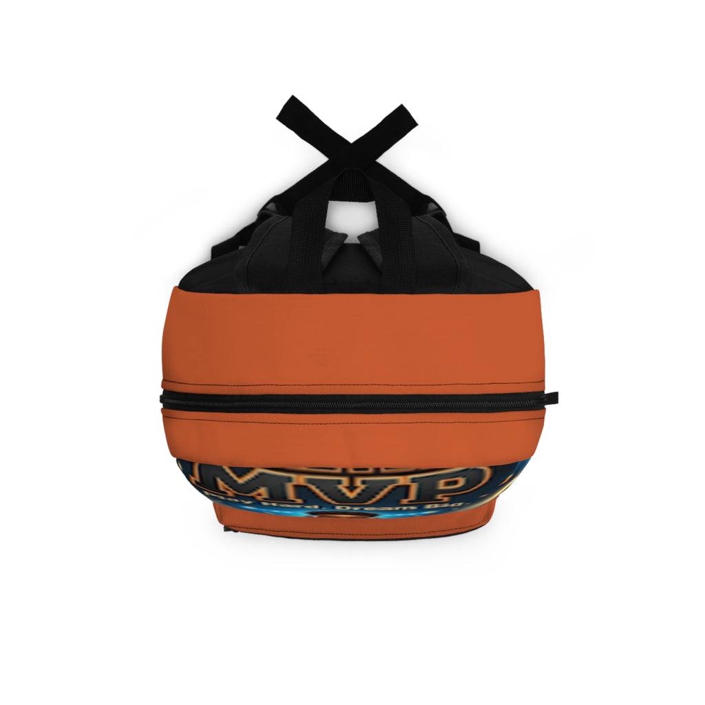 Personalized "MVP Play Hard, Dream Big" Basketball Backpack – Justin Name Sports Bag