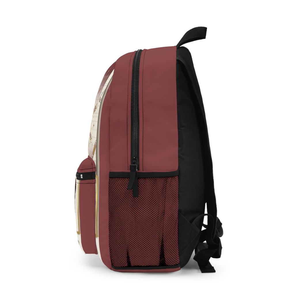 Cute Girl Teacher Backpack – 'Confidence is my favorite school supply' School Bag for Kids