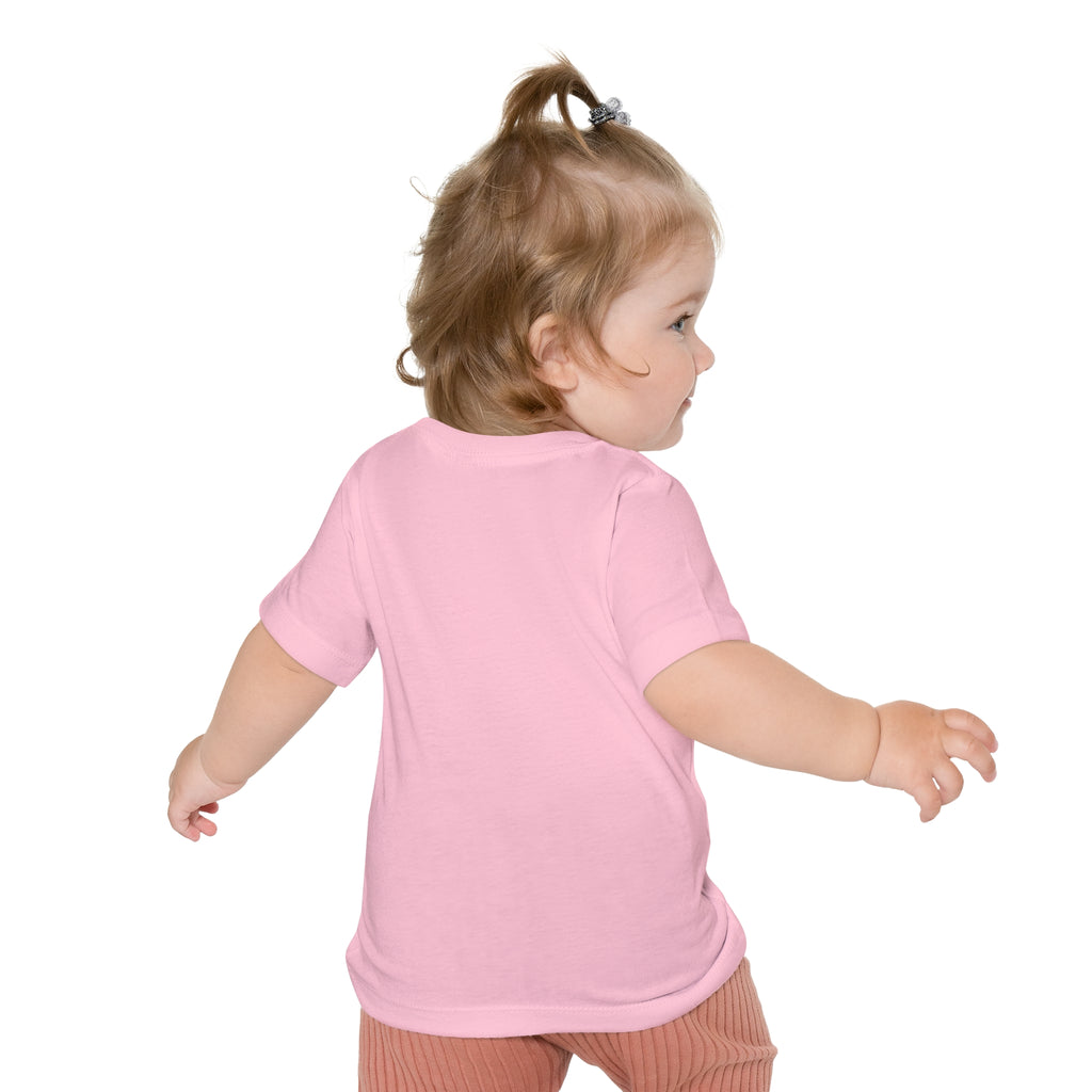 Toddler T-Shirt — "Berry Cute at 3" Pink Strawberry 3rd Birthday Tee