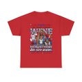 Fourth of July Wine Tee – "Stars, Stripes & Wine" Patriotic Graphic T-Shirt