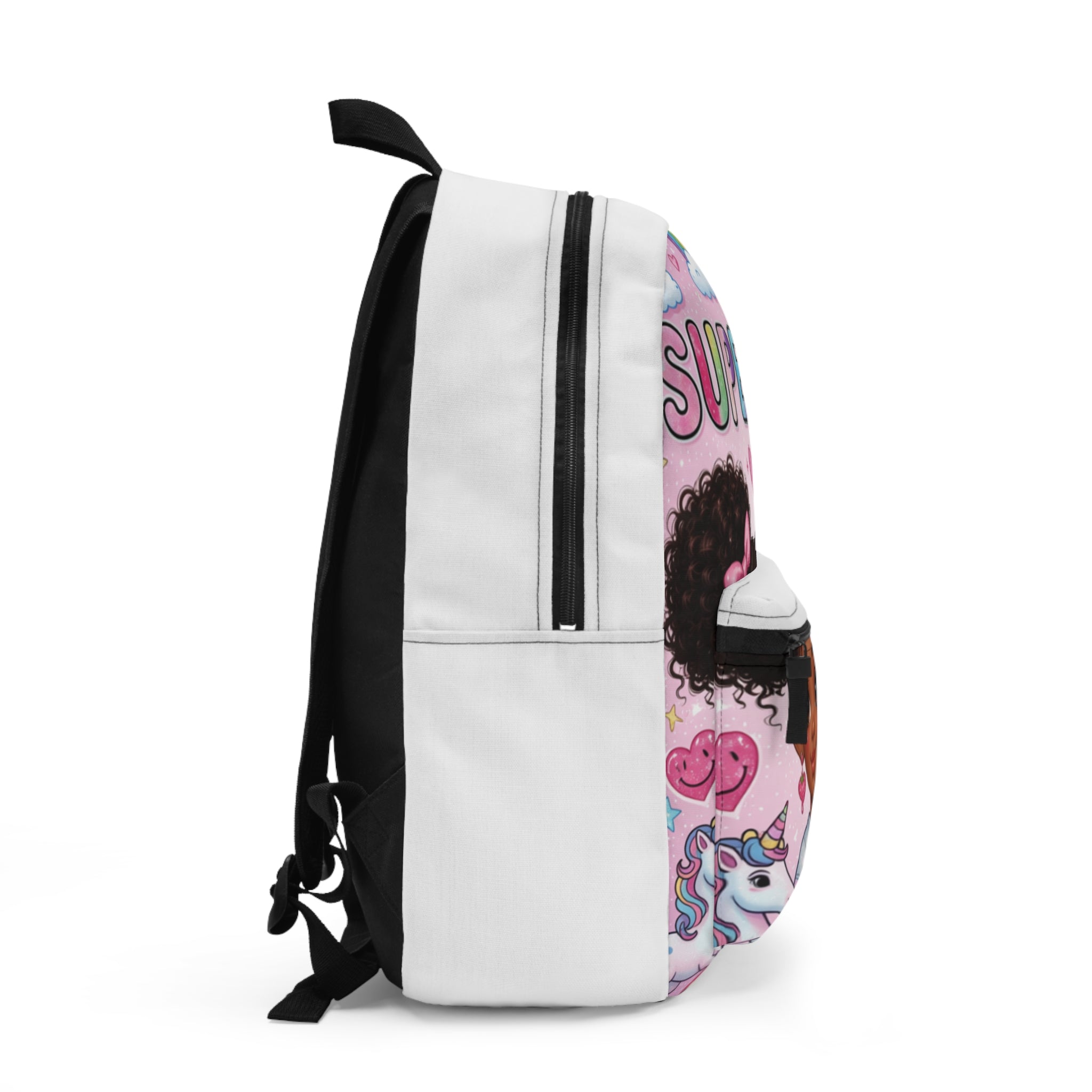 Superstar Unicorn Kids Backpack — Pink Girl Cartoon School Bag