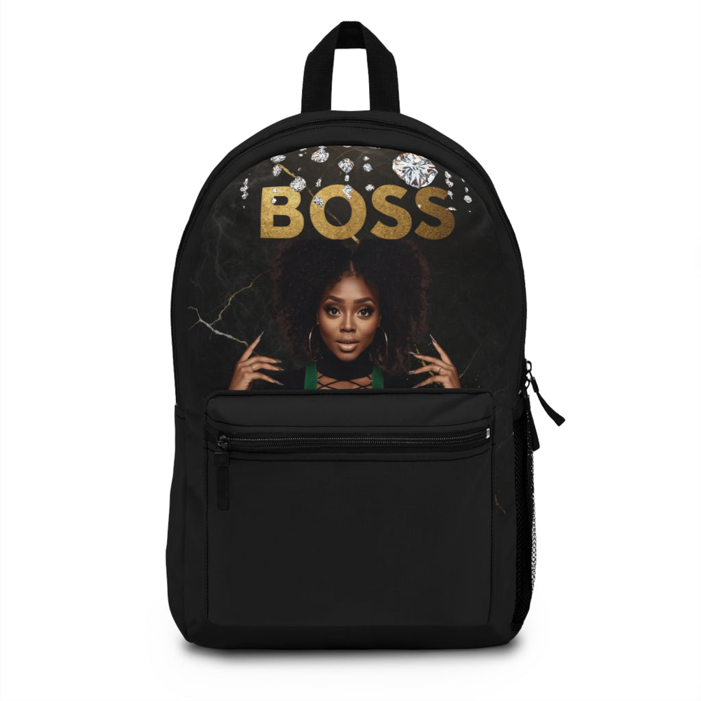 Boss Afro Queen Backpack — Empowerment School & Travel Bag