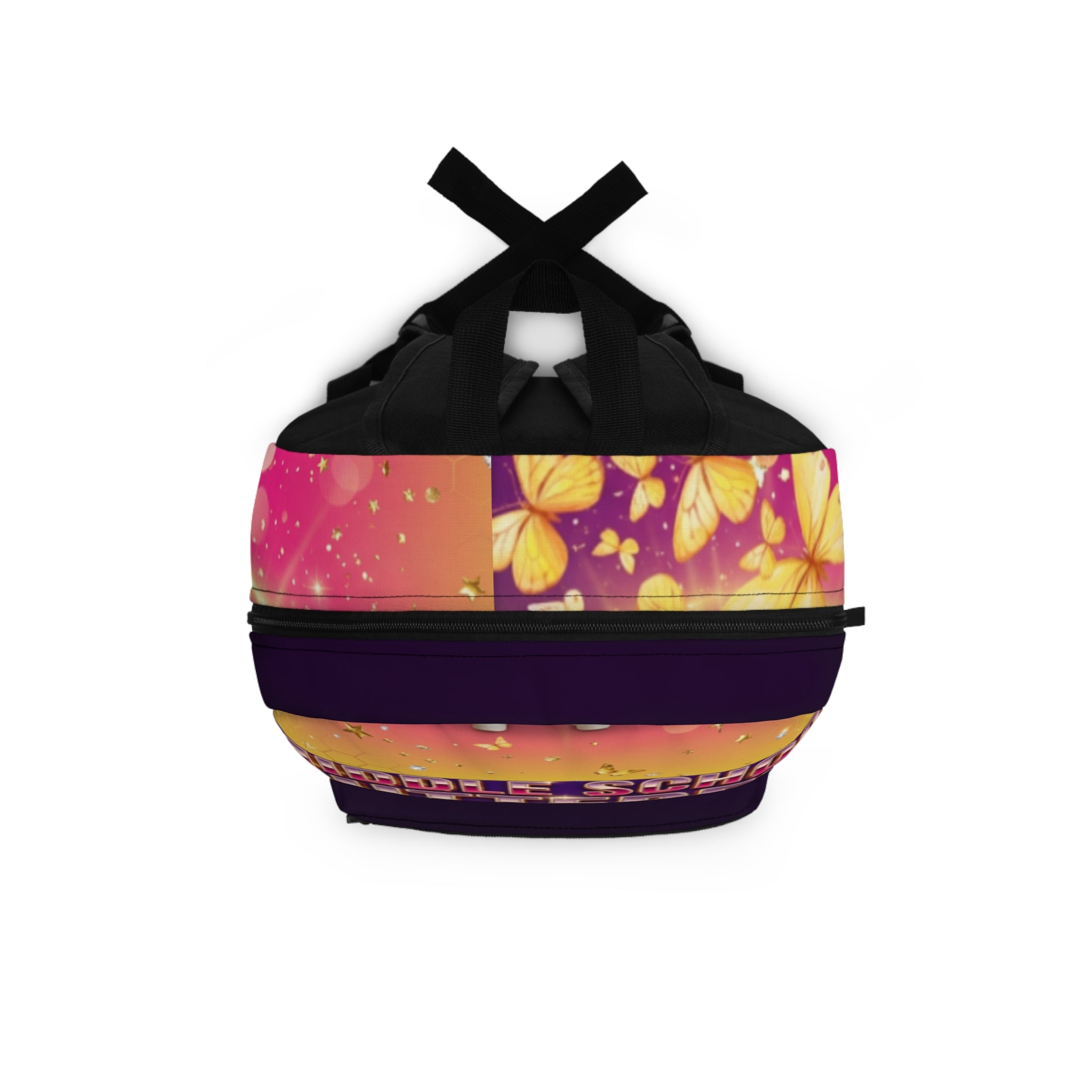 Middle School Butterfly Backpack — Cute Back-to-School Kids Bag
