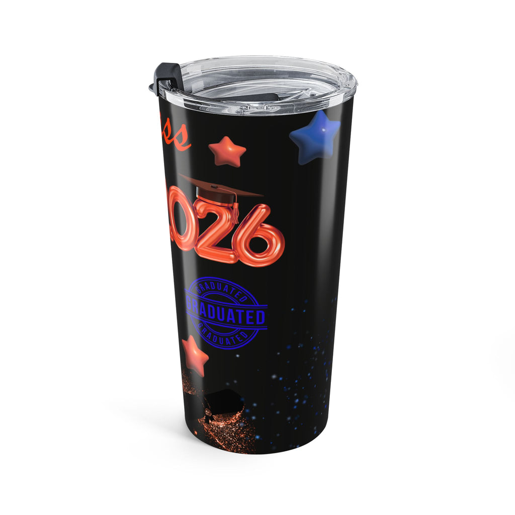 Graduation Tumbler 20oz — "Class of 2024" Insulated Travel Cup