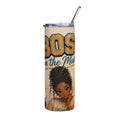 Boss in the Making 20oz Stainless Steel Tumbler — Inspirational Afrocentric Design
