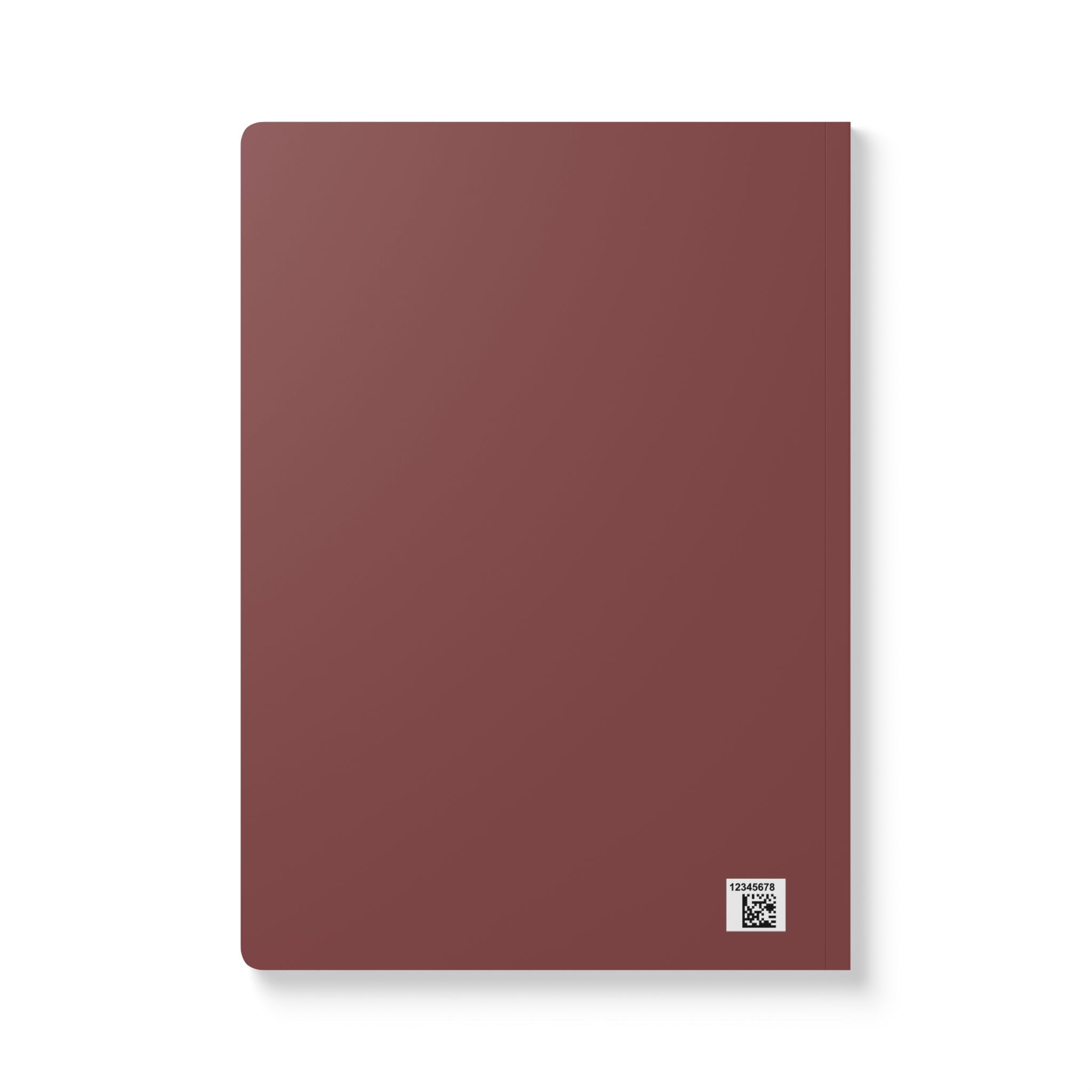 Cheerleader Girl Softcover Journal — Back-to-School Notebook with ABC Design