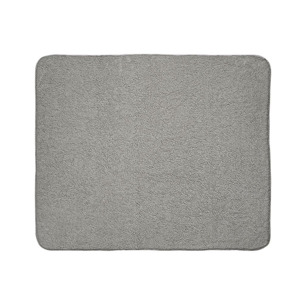 Fleece Sherpa Blanket — Bold Black Portrait with 'Kiss Suck Fuck' Text & Lip Graphic