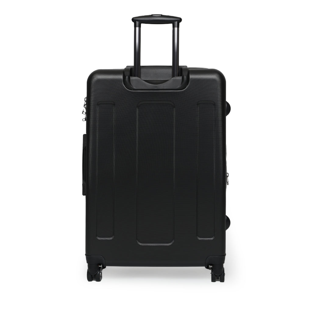 Suitcase — "Too Busy Building My Empire" Pink Boss Lady Carry-On