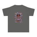 Youth Tee — “Little Miss Firecracker” Patriotic Girl Graphic T-Shirt