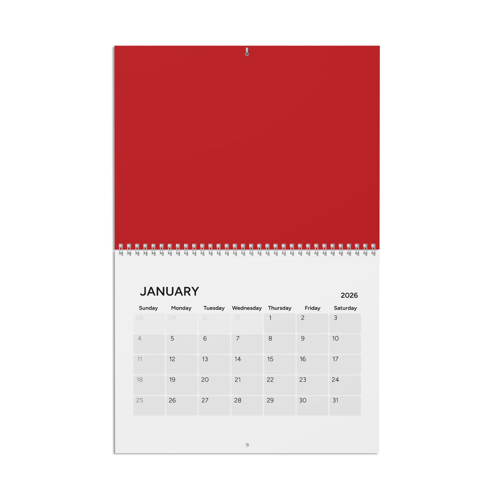 2026 Wall Calendar — Elegant Portraits Monthly Planner