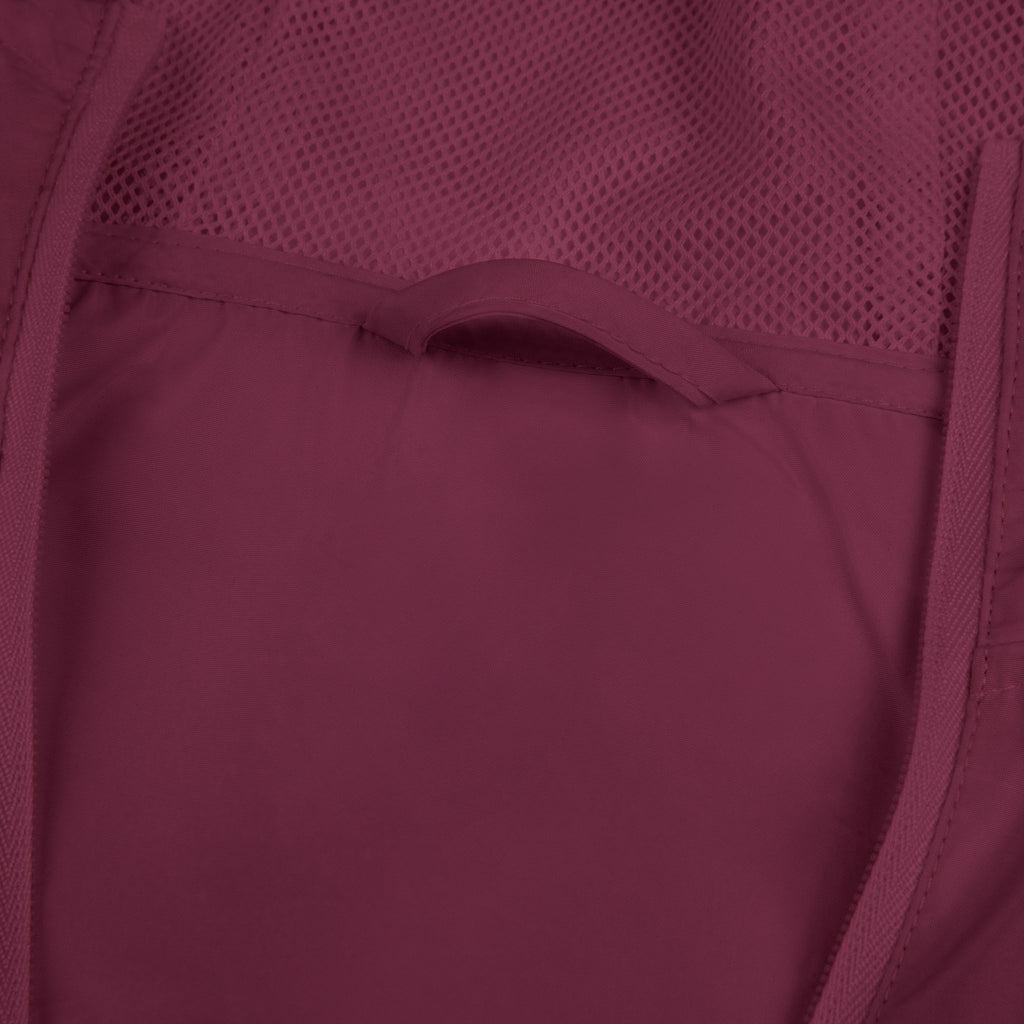 Windbreaker Jacket — "Passport Princess" Travel Graphic — First Class Travel Windbreaker