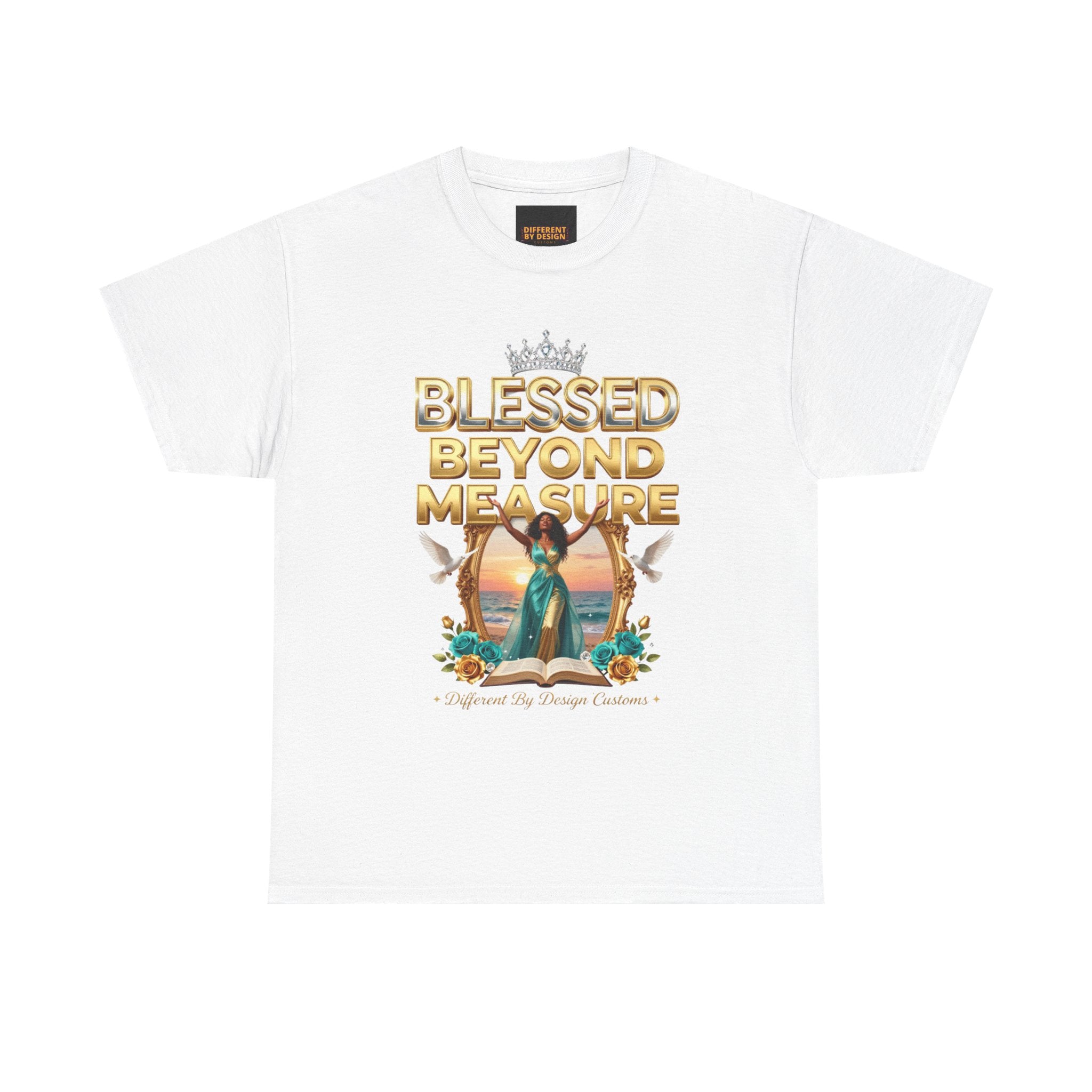 Blessed Beyond Measure Tee — Religious Faith Graphic T-Shirt