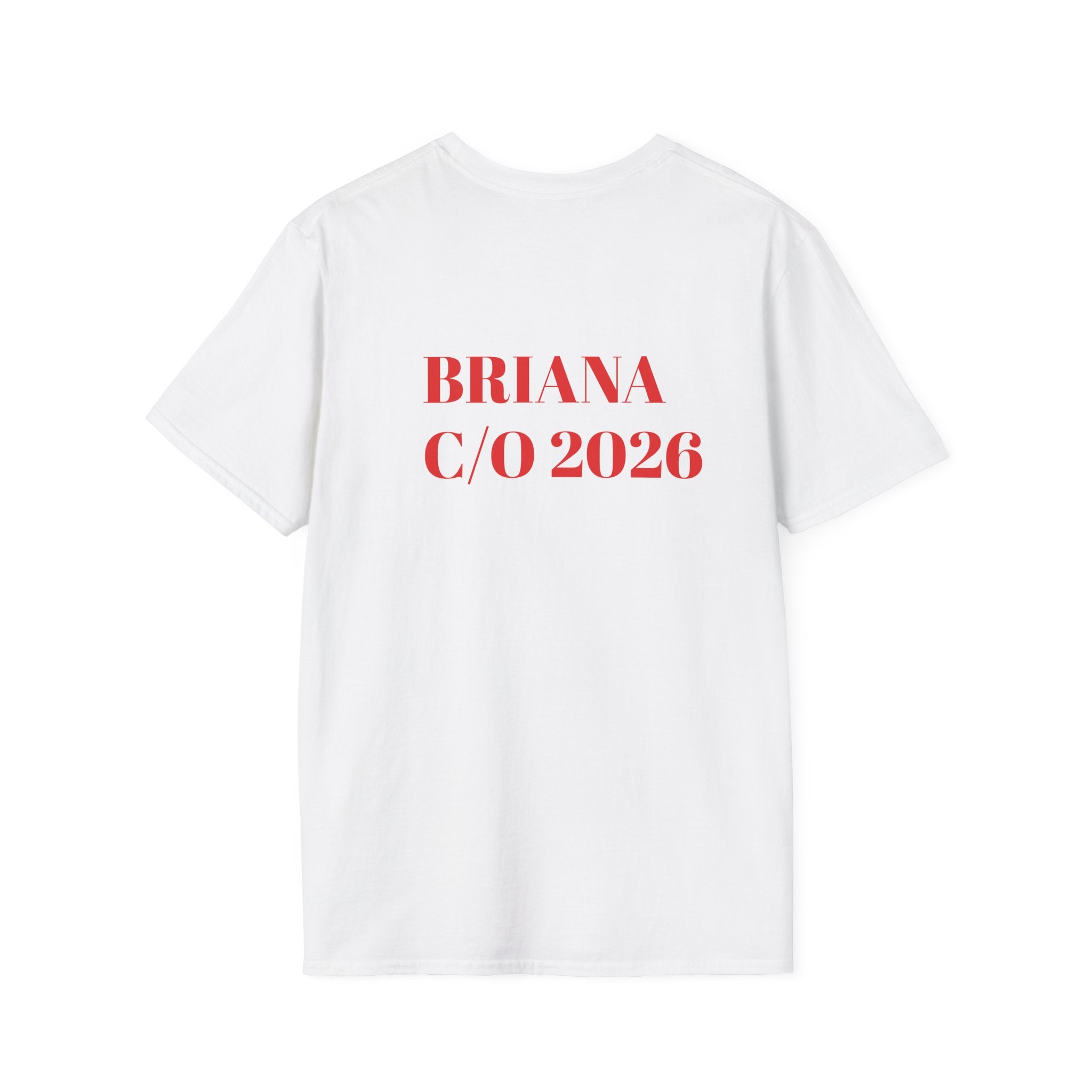Senior 2026 Graduation T-Shirt — "The Future Starts Now" Cap & Gown Design