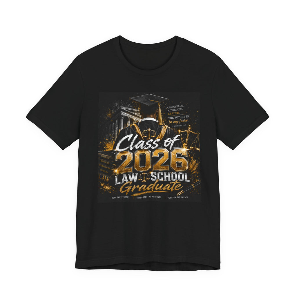 Law School Graduate T-Shirt - Class of 2026 Law School Graduate Tee