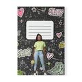 Slay Girl A5 Notebook — Cute Doodle Cover Journal for Teens & Young Women