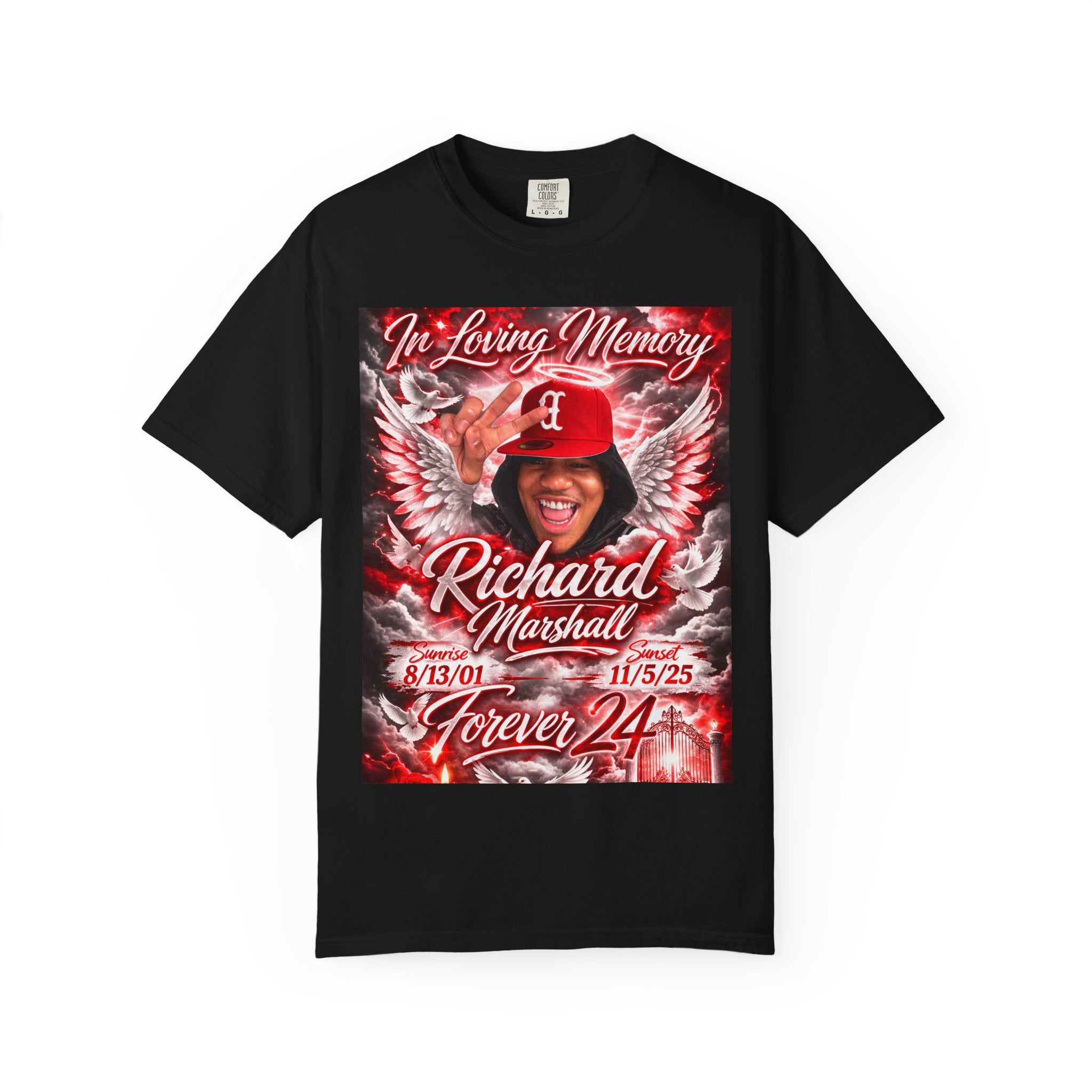 Memorial T-Shirt — In Loving Memory Richard Marshall Forever 24