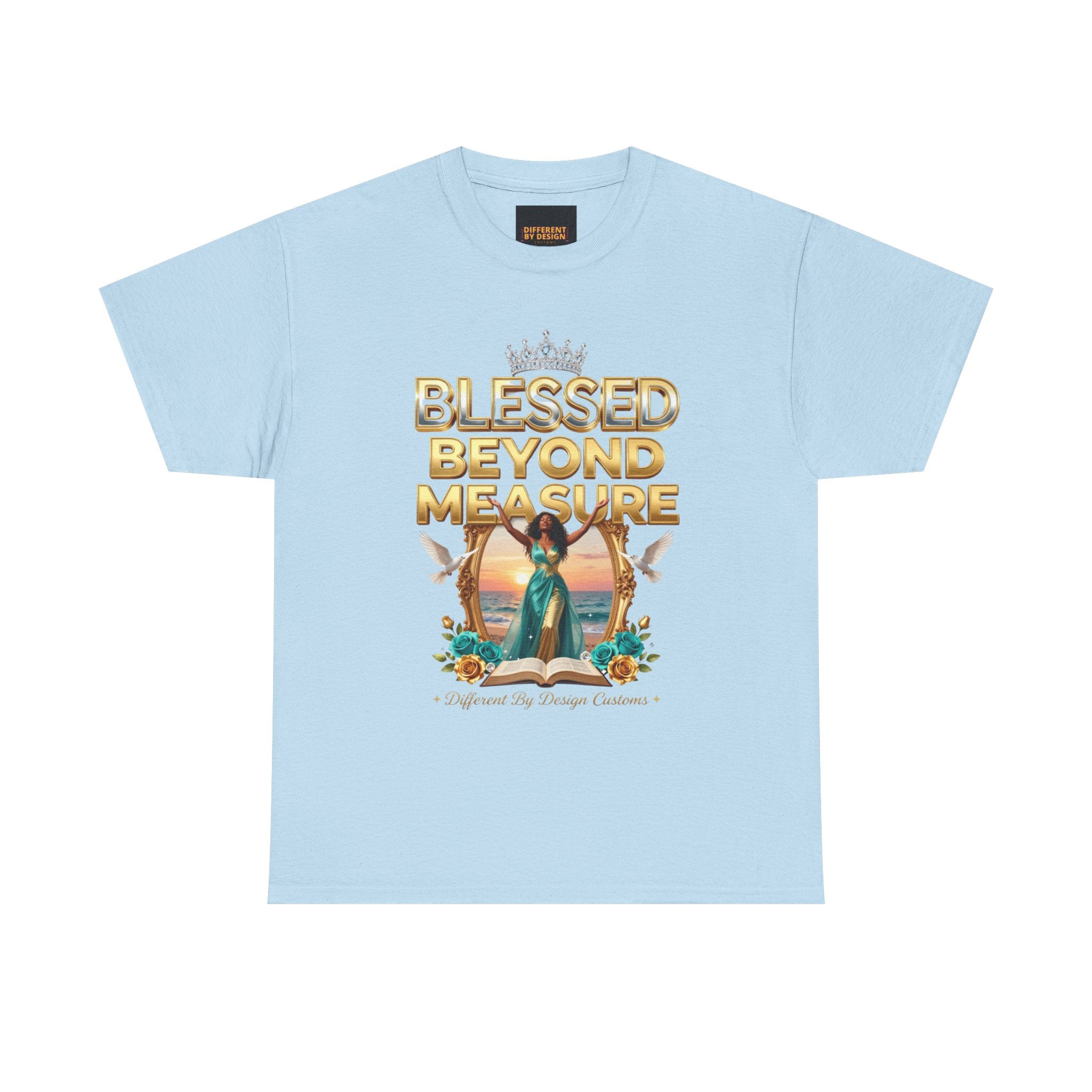 Blessed Beyond Measure Tee — Religious Faith Graphic T-Shirt