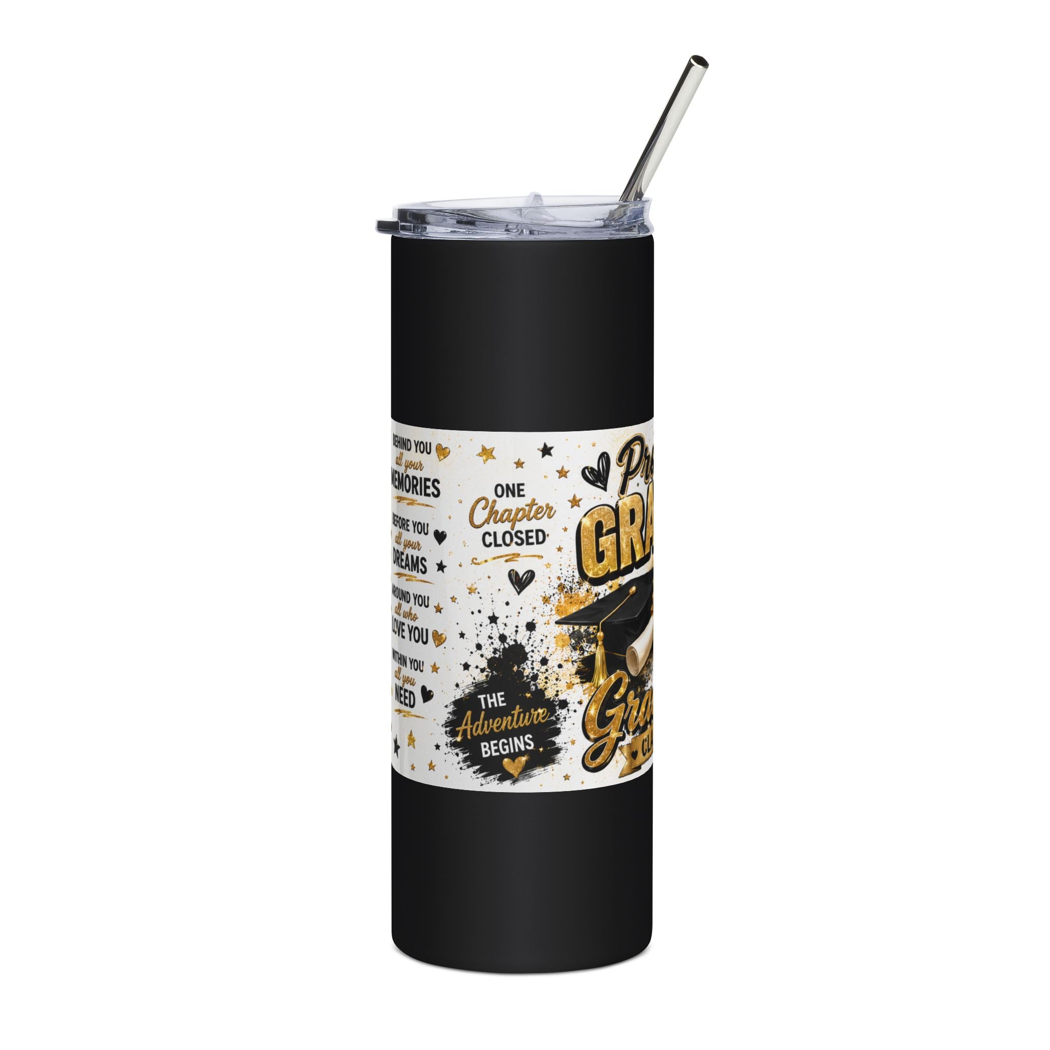 Graduation Proud Grandma 20oz Stainless Steel Tumbler — Class of 2026