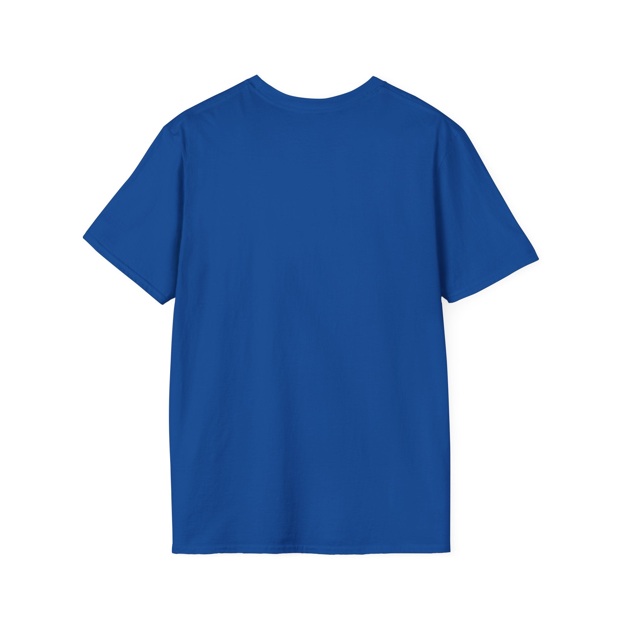 Custom Photo Birthday T-Shirt — Personalized "Birthday" Design with Blue Hearts & Diamonds