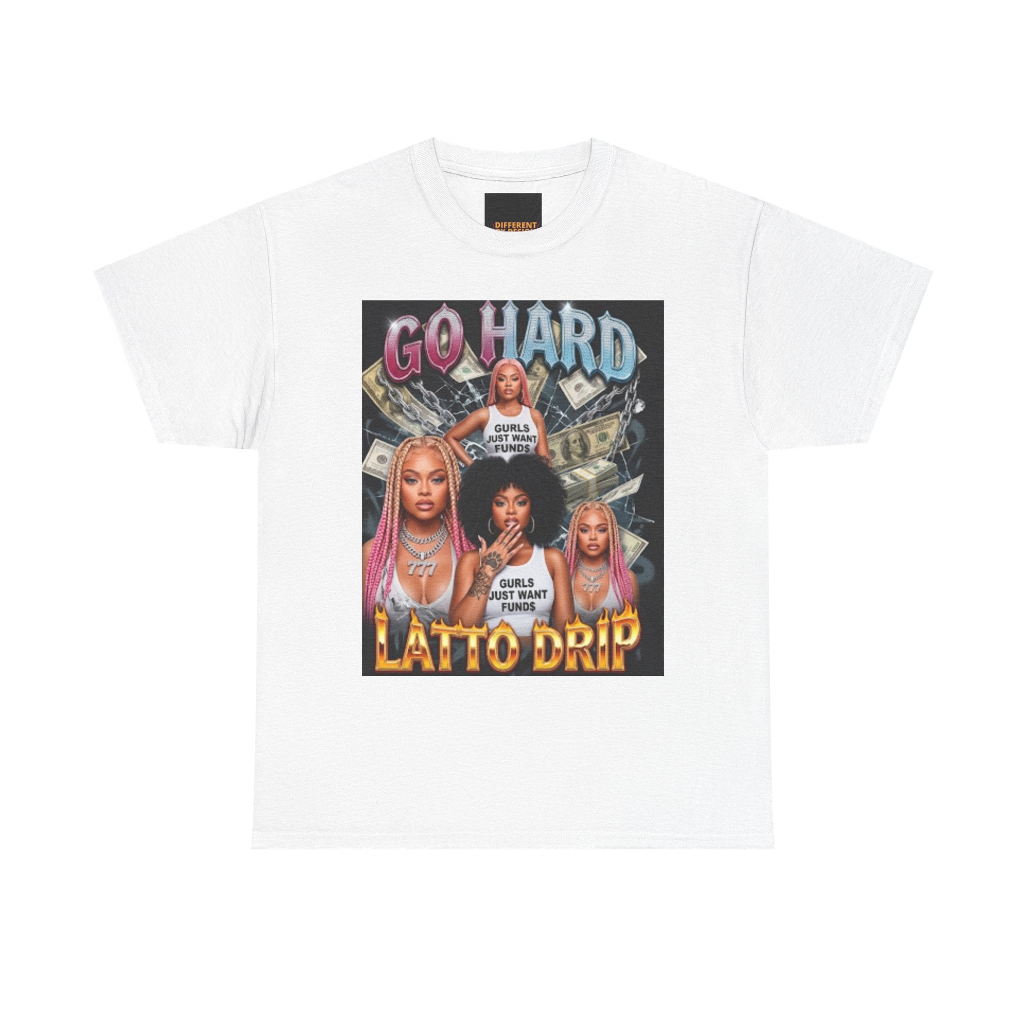 Latto Drip "Go Hard" Graphic Tee — Rap Fan Streetwear